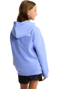 The North Face sudadera niña G BRAND PROUD RELAXED HOODIE vista trasera