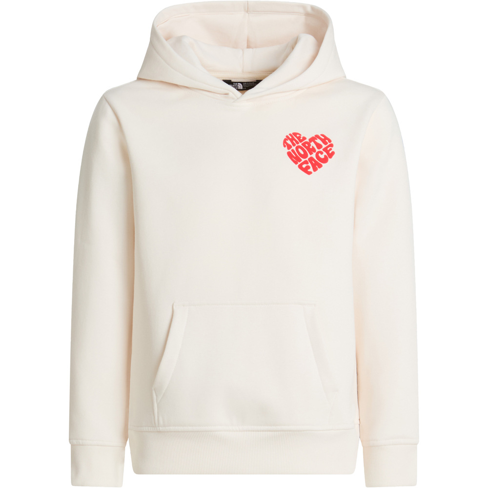 The North Face sudadera niña G BRAND PROUD RELAXED HOODIE vista trasera