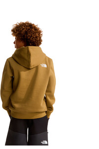 The North Face sudadera niño B MOUNTAIN NIGHT RELAXED HOODIE vista trasera