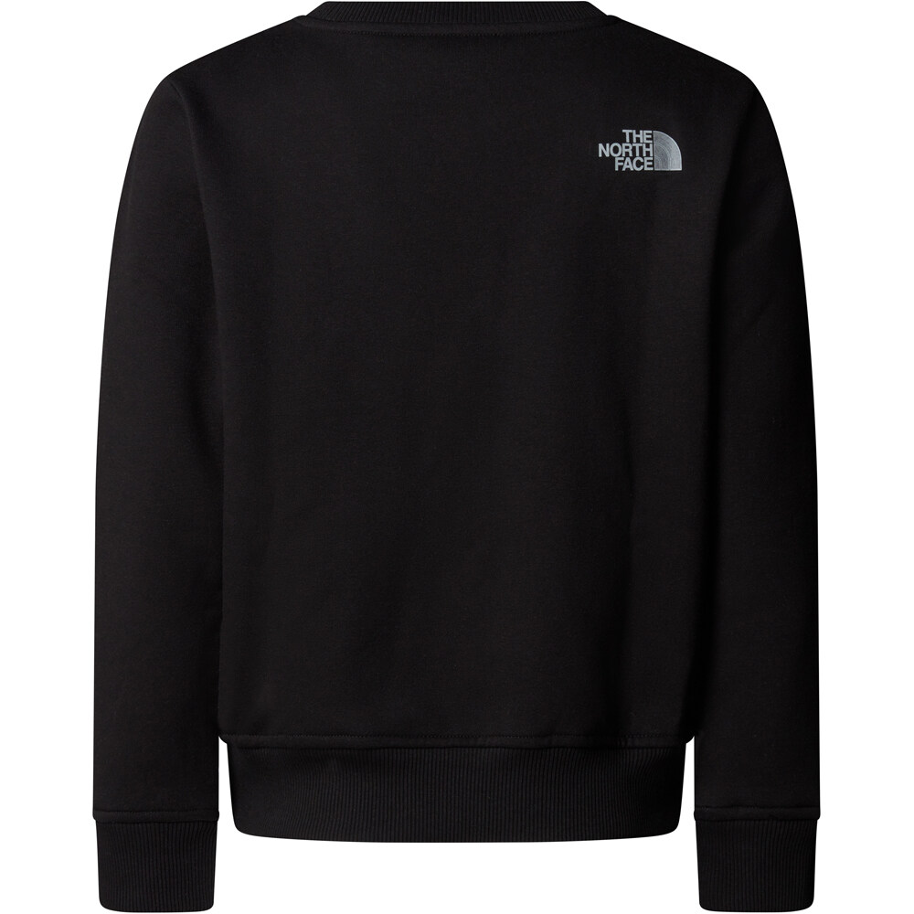 The North Face sudadera niño B REFLECTIVE LOGO RELAXED CREW 03