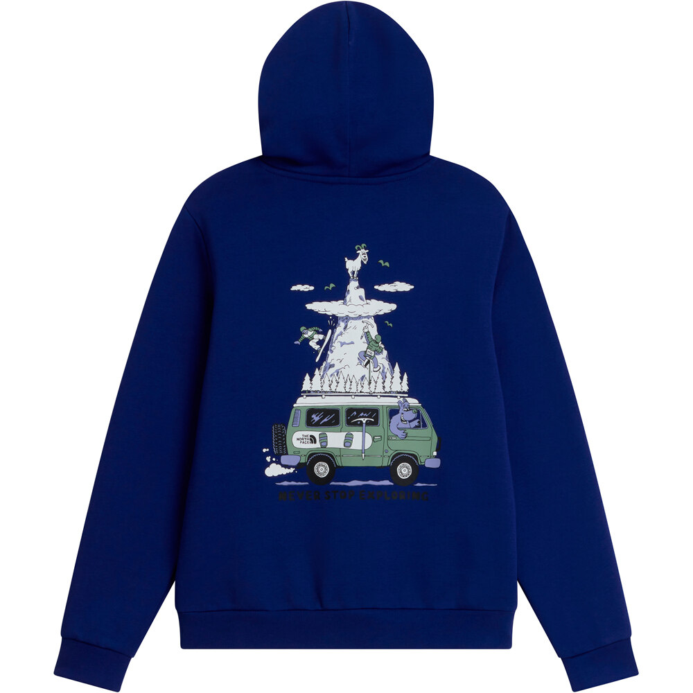 The North Face sudadera niño TEEN B OUTDOOR REGULAR HOODIE - GRAPHIC 03