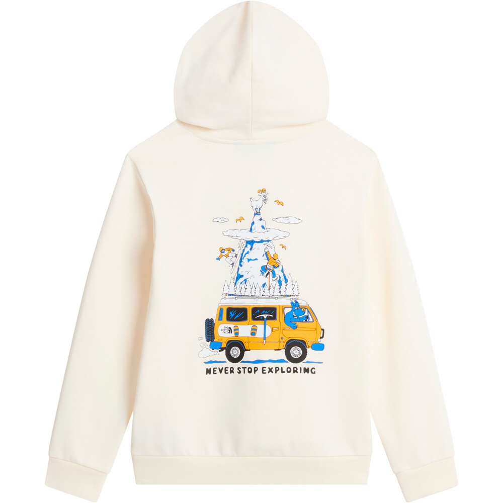 The North Face sudadera niño TEEN B OUTDOOR REGULAR HOODIE - GRAPHIC 03