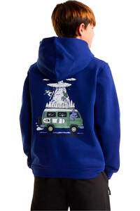 The North Face sudadera niño TEEN B OUTDOOR REGULAR HOODIE - GRAPHIC vista trasera
