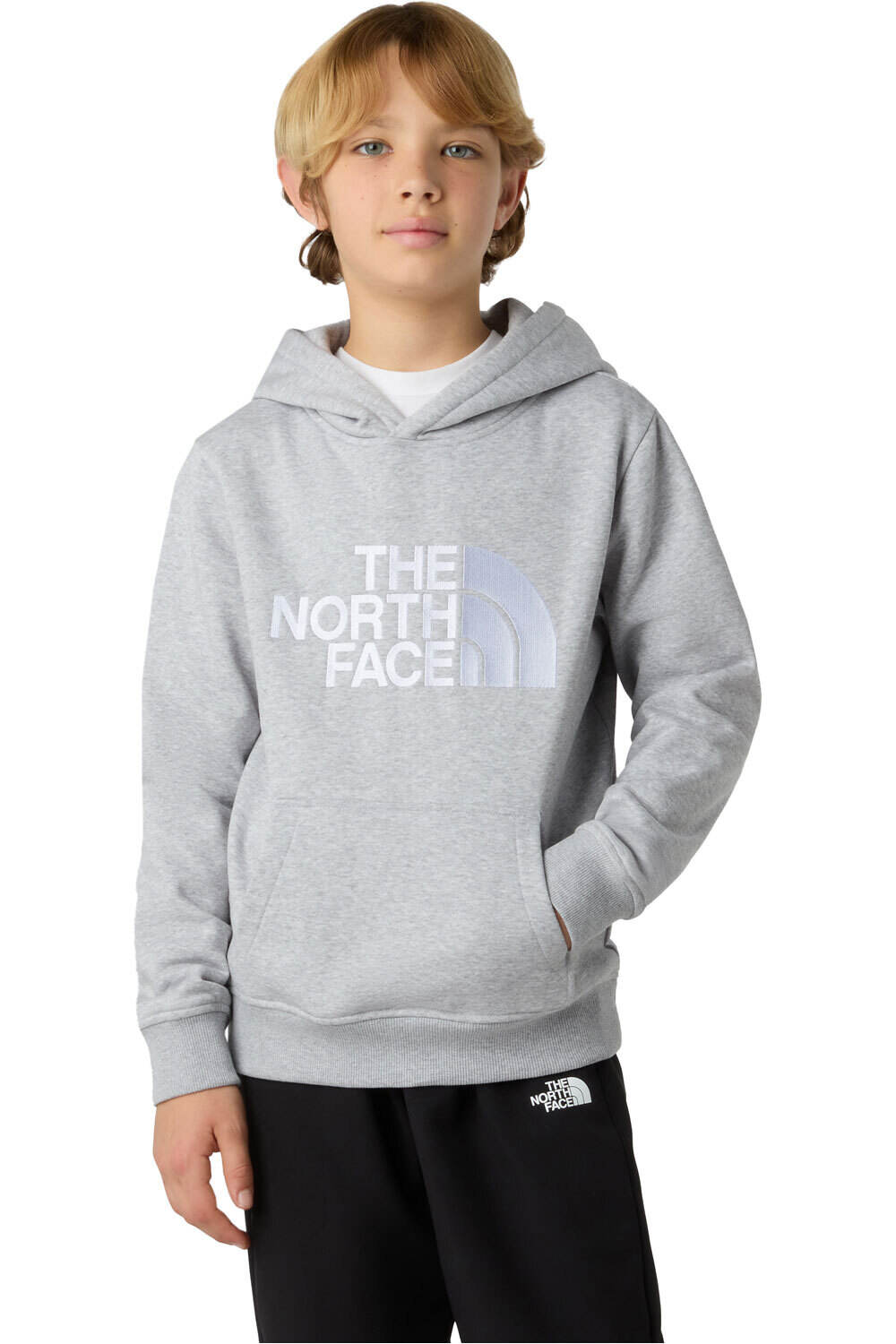 The North Face sudadera niño TEEN DREW PEAK PULLOVER HOODIE vista frontal