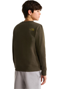 The North Face sudadera niño TEEN DREW PEAK REG CW vista trasera