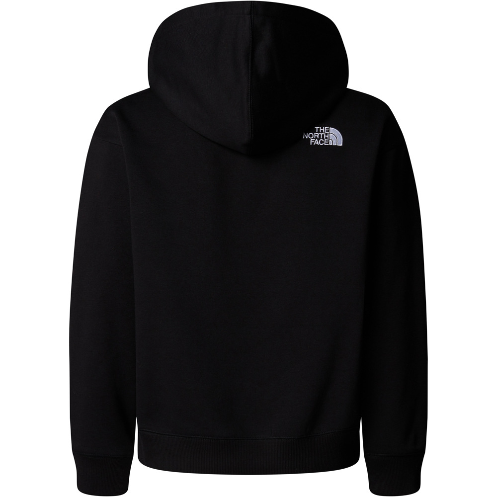 The North Face sudadera niño TEEN ESSENTIAL OVERSIZED HOODIE 03