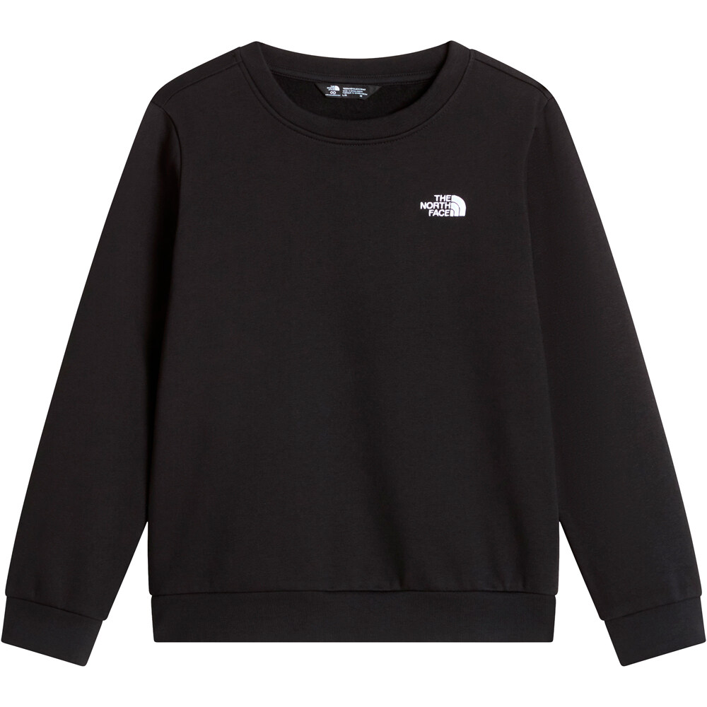 The North Face sudadera niño TEEN EVOLUTION SIMPLE DOME CREW vista detalle