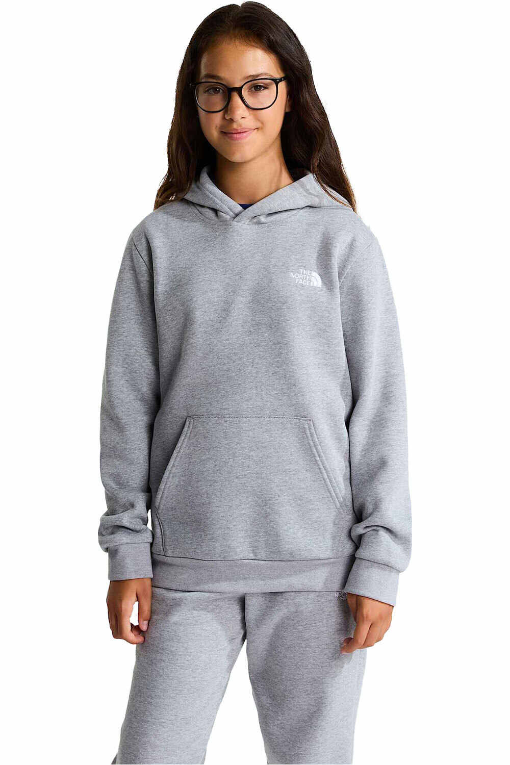 The North Face sudadera niño TEEN EVOLUTION SIMPLE DOME PULLOVER HOOD vista frontal