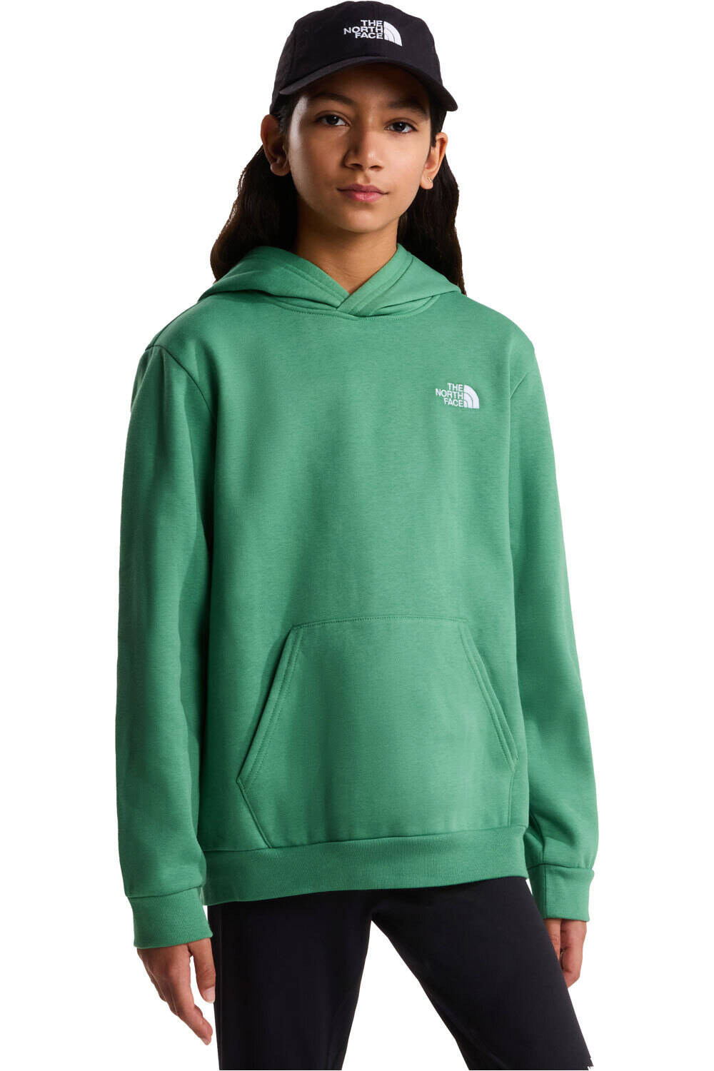The North Face sudadera niño TEEN EVOLUTION SIMPLE DOME PULLOVER HOOD vista frontal