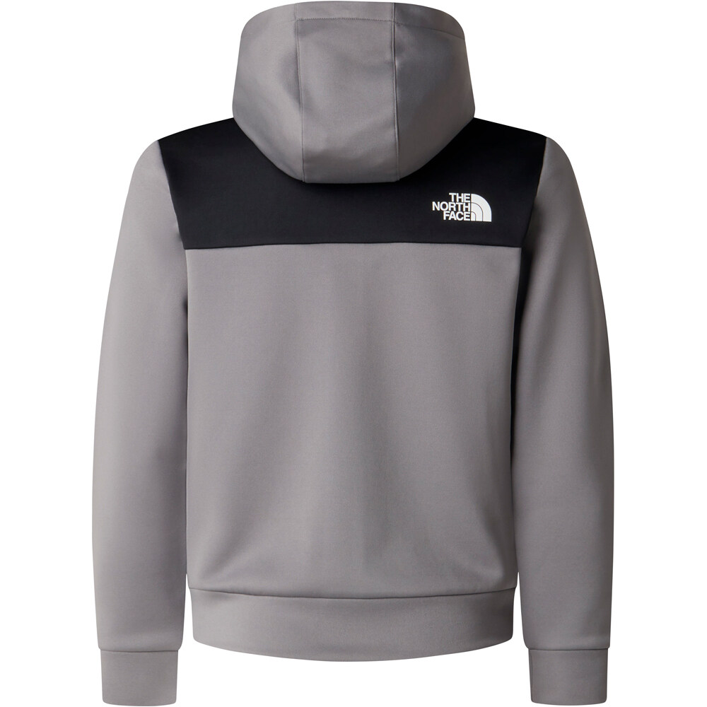 The North Face sudadera niño TEEN REAXION FZ HOODIE 04