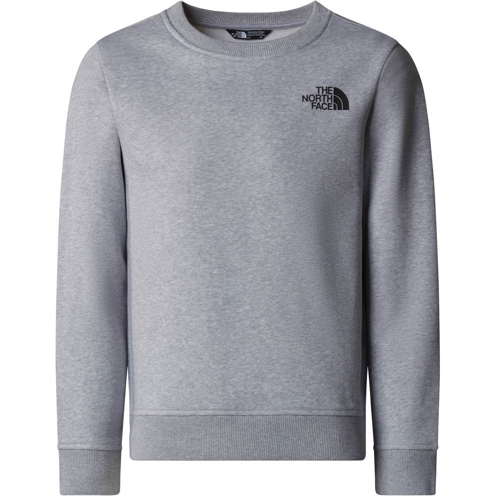 The North Face sudadera niño TEEN REDBOX REGULAR CREW vista trasera
