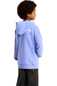 The North Face sudadera niño TEEN SIMPLE DOME LIGHT REG HOODIE vista trasera