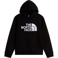 The North Face sudadera niño TEEN TNF ESSENTIAL DREW PEAK HOODIE vista detalle