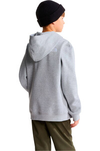The North Face sudadera niño TEEN TNF ESSENTIAL DREW PEAK HOODIE vista trasera