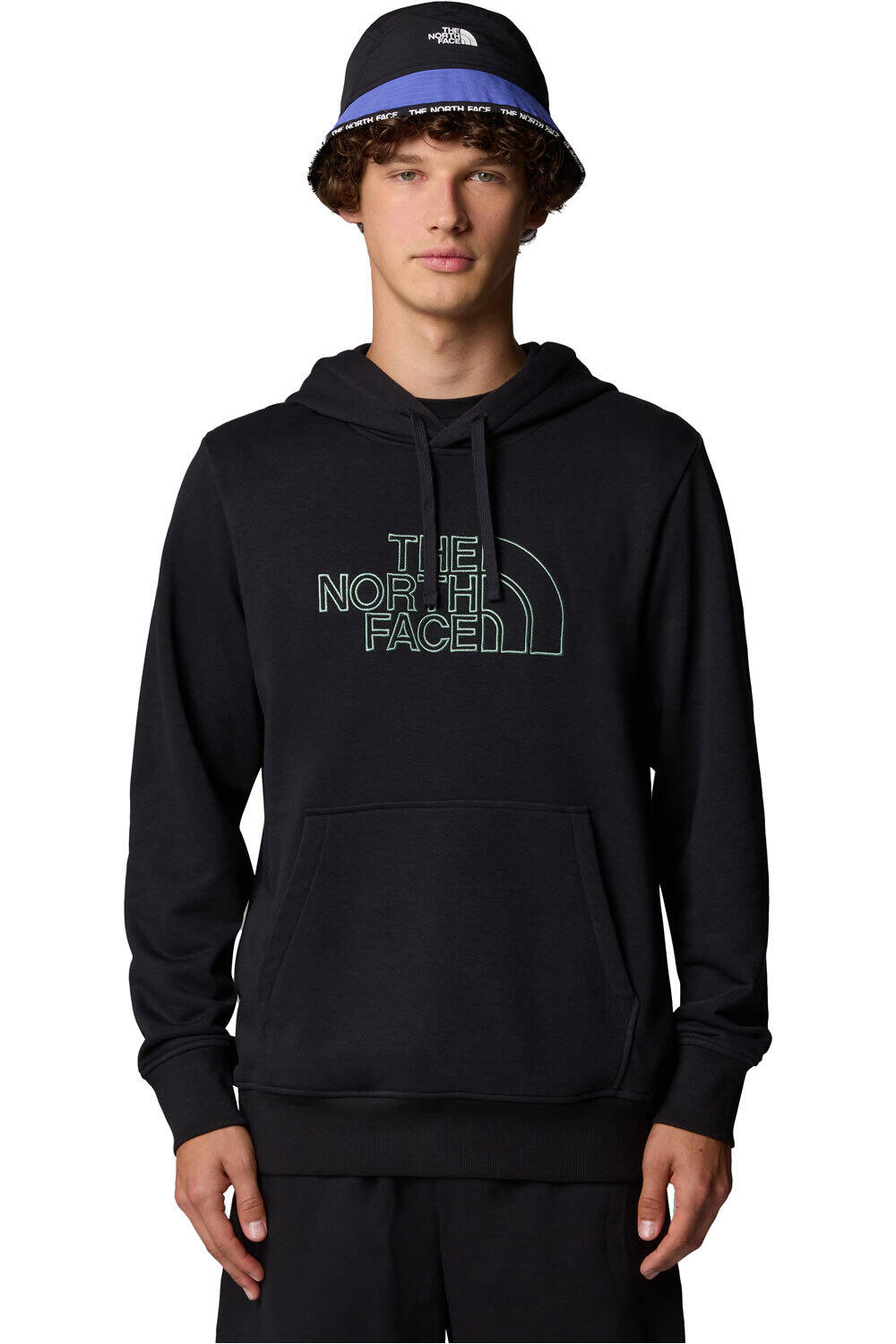 The North Face Sudaderas Montaña Hombre M DREW PEAK LIGHT HOODIE vista frontal