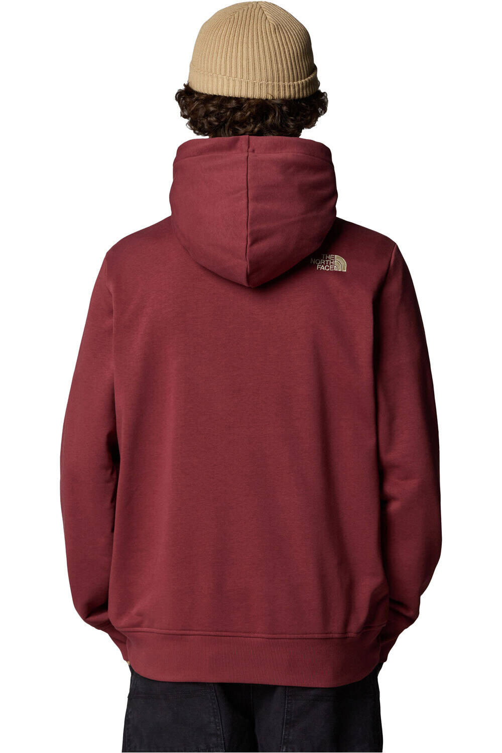 The North Face Sudaderas Montaña Hombre M DREW PEAK LIGHT HOODIE vista trasera