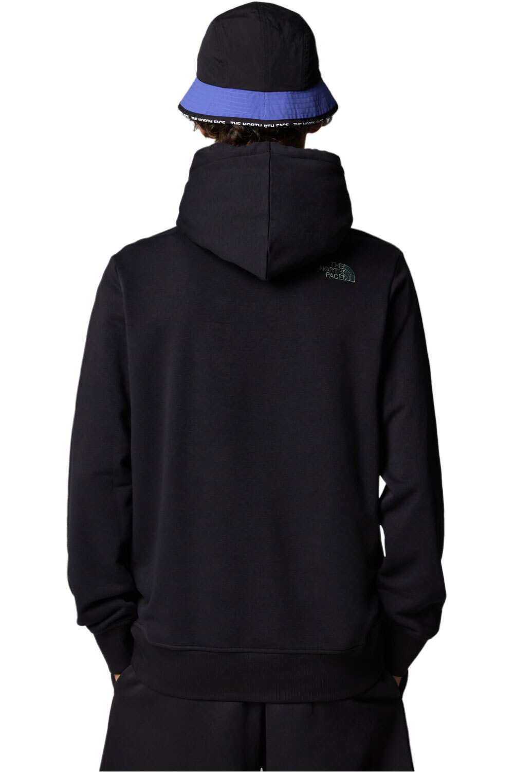 The North Face Sudaderas Montaña Hombre M DREW PEAK LIGHT HOODIE vista trasera