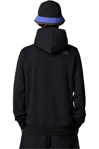 The North Face Sudaderas Montaña Hombre M DREW PEAK LIGHT HOODIE vista trasera