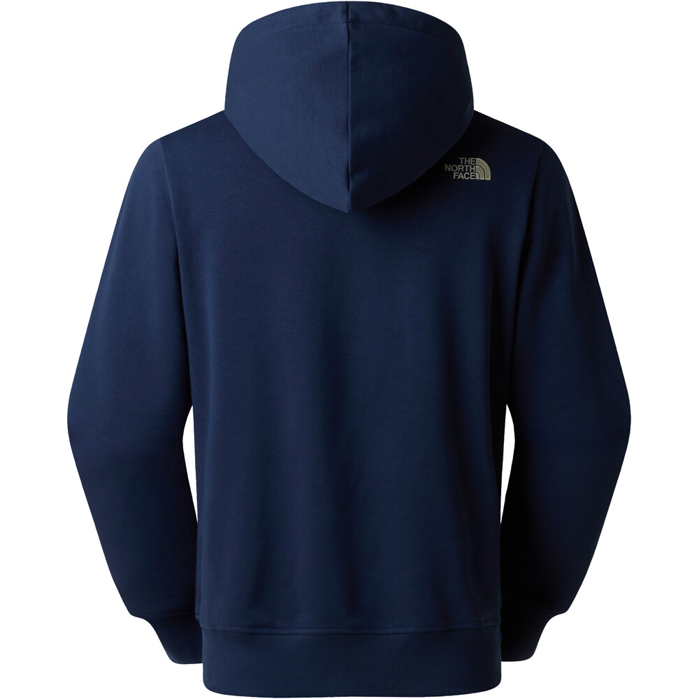 The North Face Sudaderas Montaña Hombre M DREW PEAK LIGHT REGULAR HOODIE 04