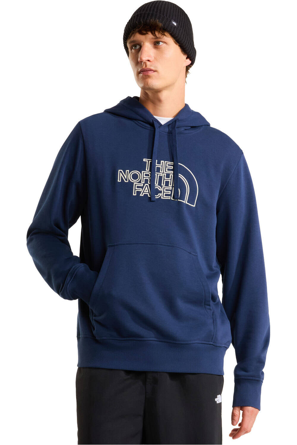 The North Face Sudaderas Montaña Hombre M DREW PEAK LIGHT REGULAR HOODIE vista frontal