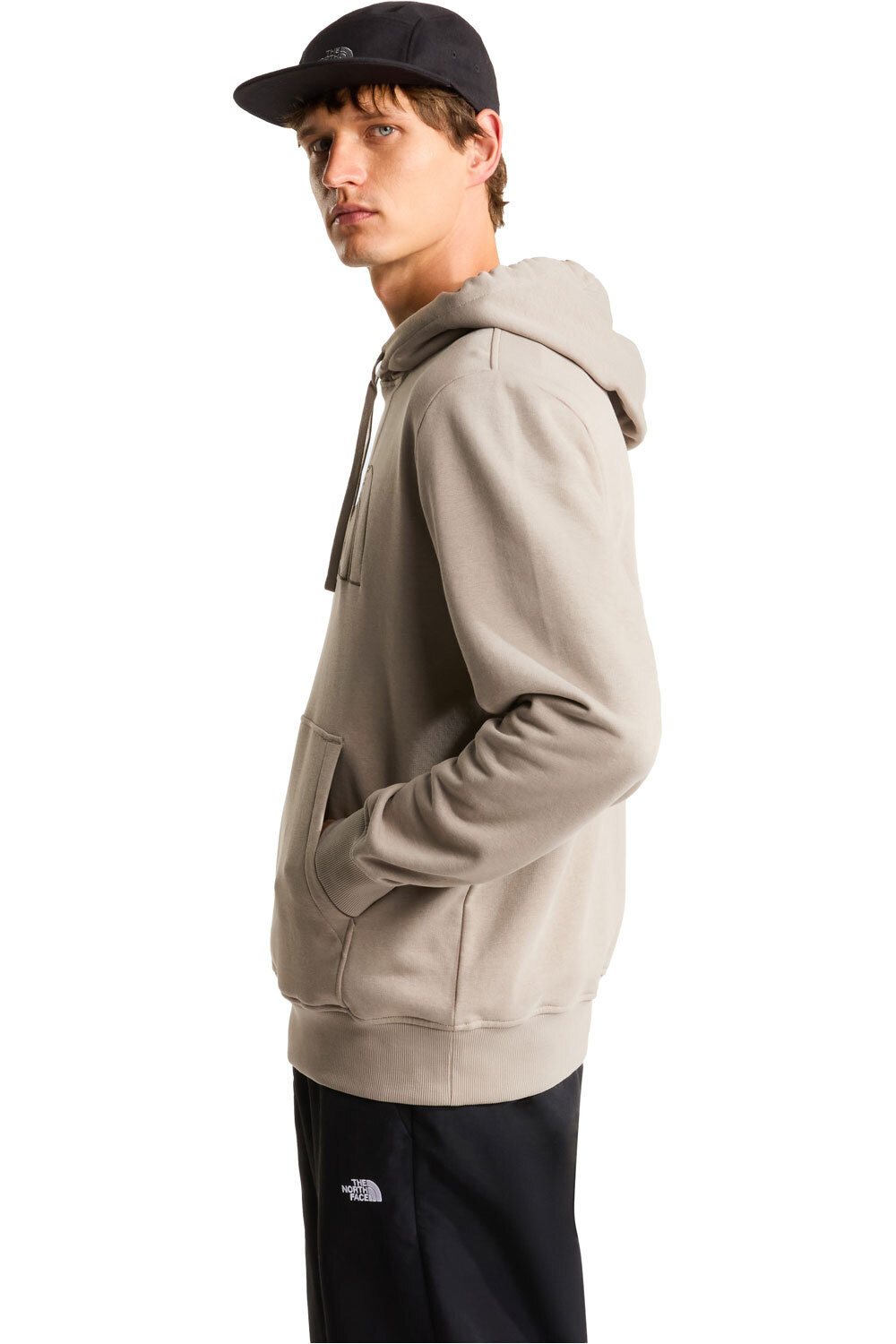 The North Face Sudaderas Montaña Hombre M DREW PEAK LIGHT REGULAR HOODIE vista trasera