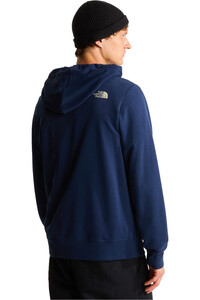The North Face Sudaderas Montaña Hombre M DREW PEAK LIGHT REGULAR HOODIE vista trasera