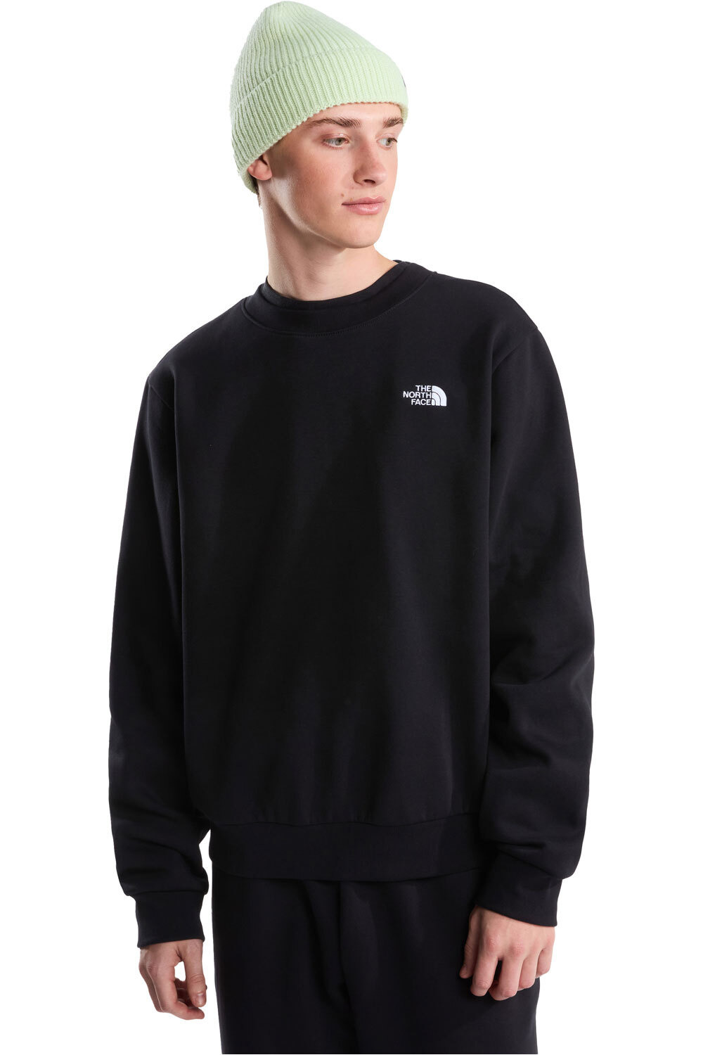 The North Face Sudaderas Montaña Hombre M EVOLUTION SIMPLE DOME REGULAR CREW vista frontal