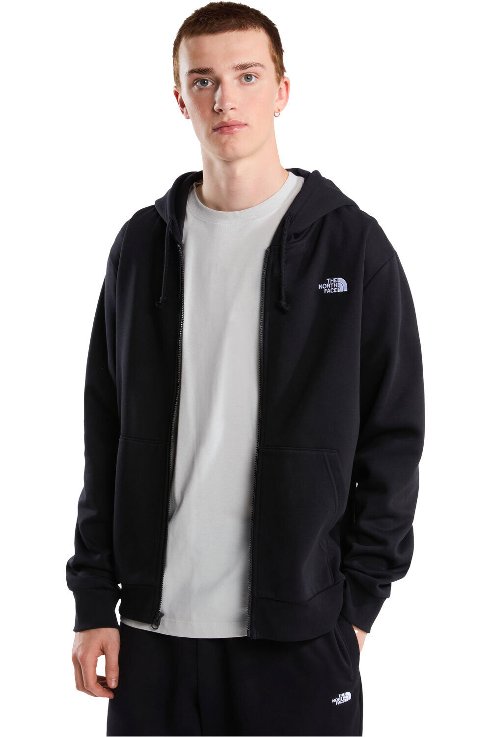The North Face Sudaderas Montaña Hombre M EVOLUTION SIMPLE DOME REGULAR FULL ZIP vista detalle