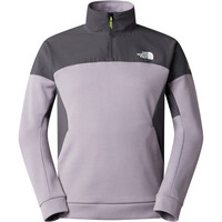 The North Face Sudaderas Montaña Hombre M MOUNTAIN ATHLETICS FLEECE1/4 ZIP 03
