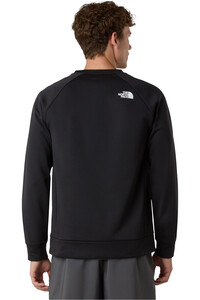The North Face Sudaderas Montaña Hombre M REAXION 2.0 CREW vista trasera