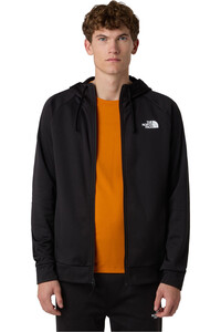 The North Face Sudaderas Montaña Hombre M REAXION 2.0 HOODED FULL ZIP JACKET vista detalle