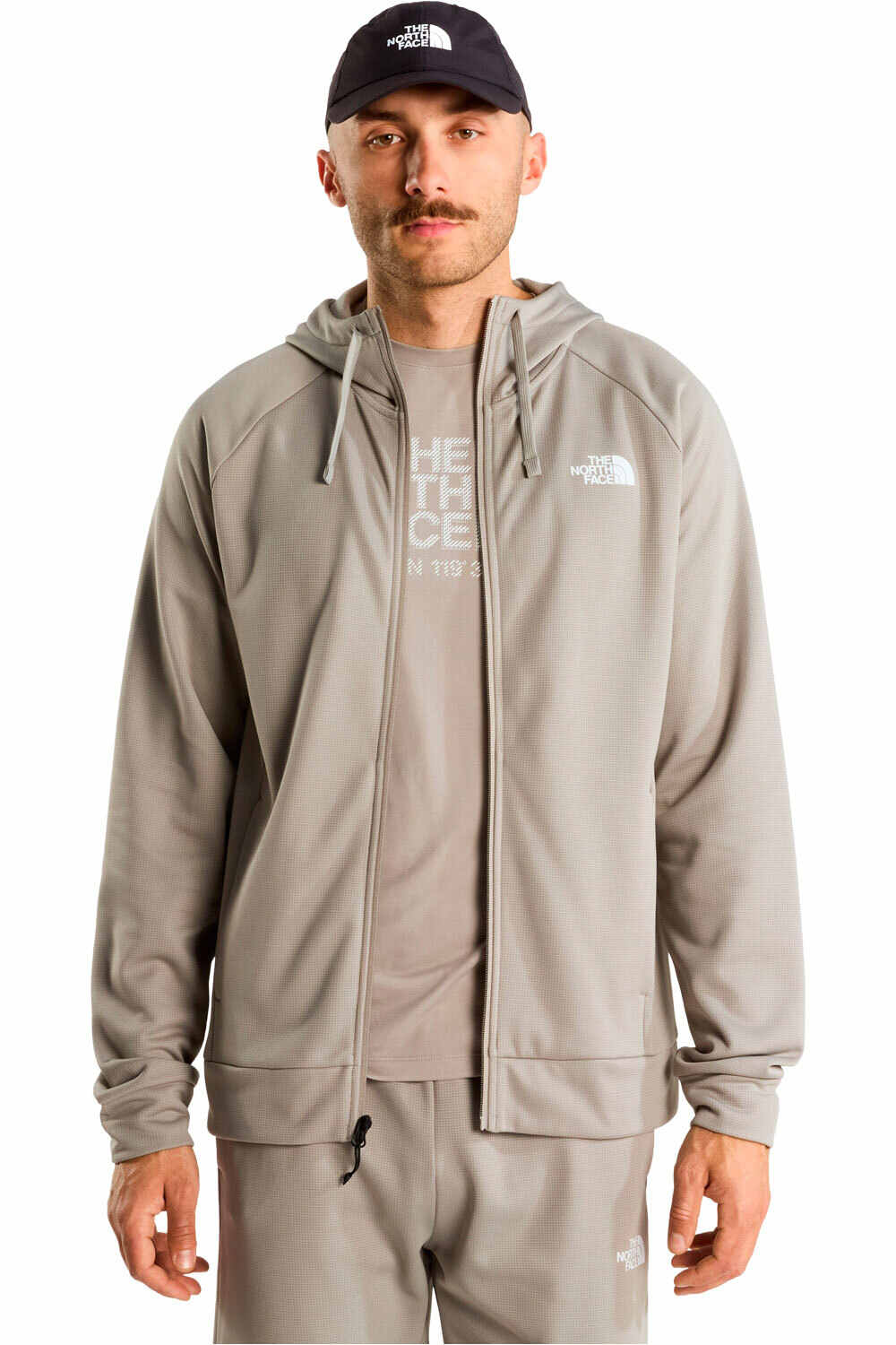 The North Face Sudaderas Montaña Hombre M REAXION 2.0 HOODED FULL ZIP JACKET vista detalle