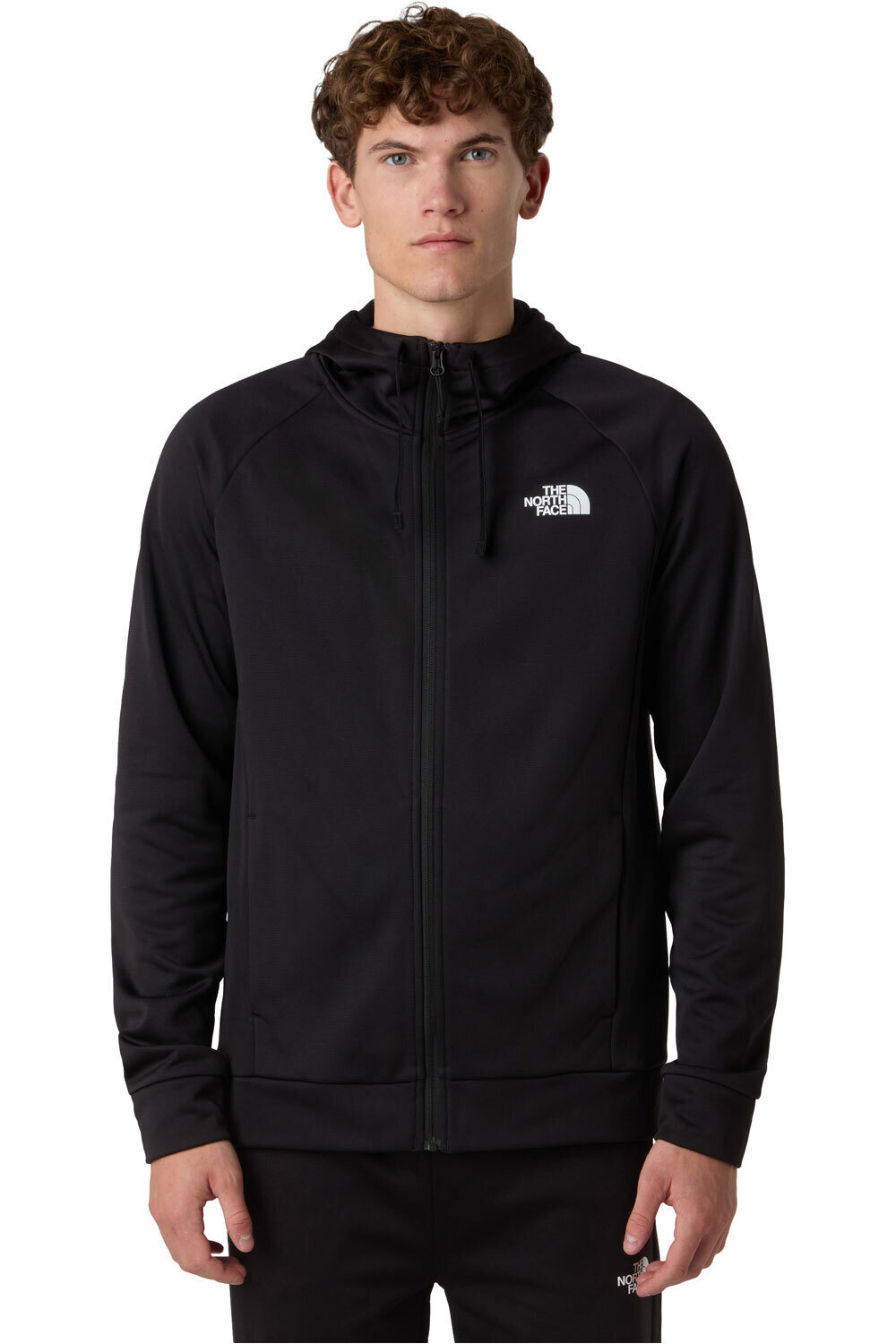 The North Face Sudaderas Montaña Hombre M REAXION 2.0 HOODED FULL ZIP JACKET vista frontal