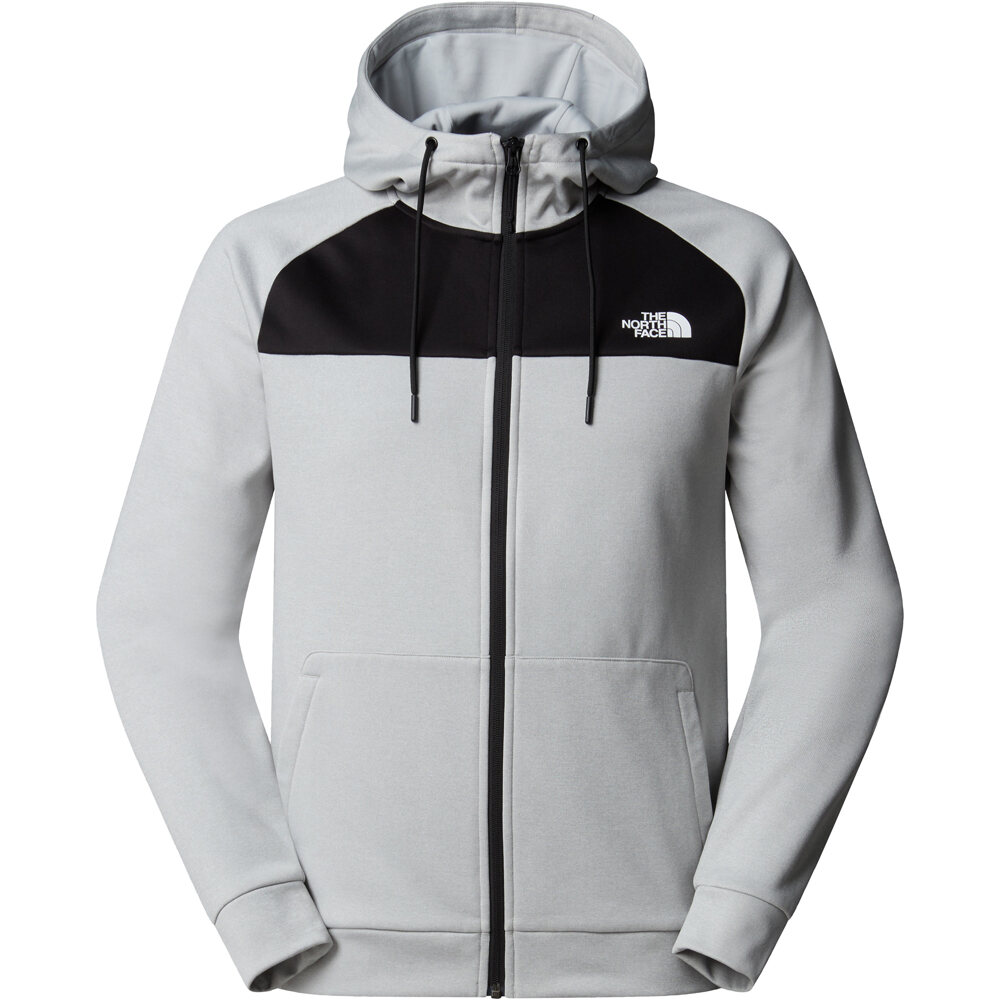The North Face Sudaderas Montaña Hombre M REAXION FLEECE F/Z HOODIE - EU vista frontal