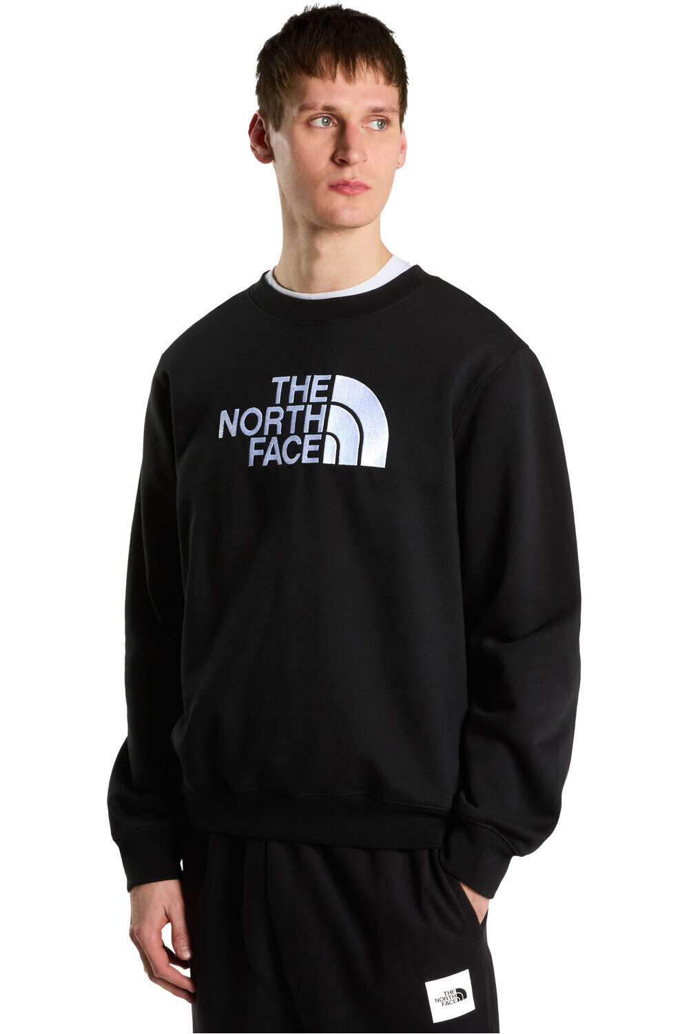 The North Face Sudaderas Montaña Hombre M TNF ESSENTIAL DREW PEAK REGULAR CREW vista frontal