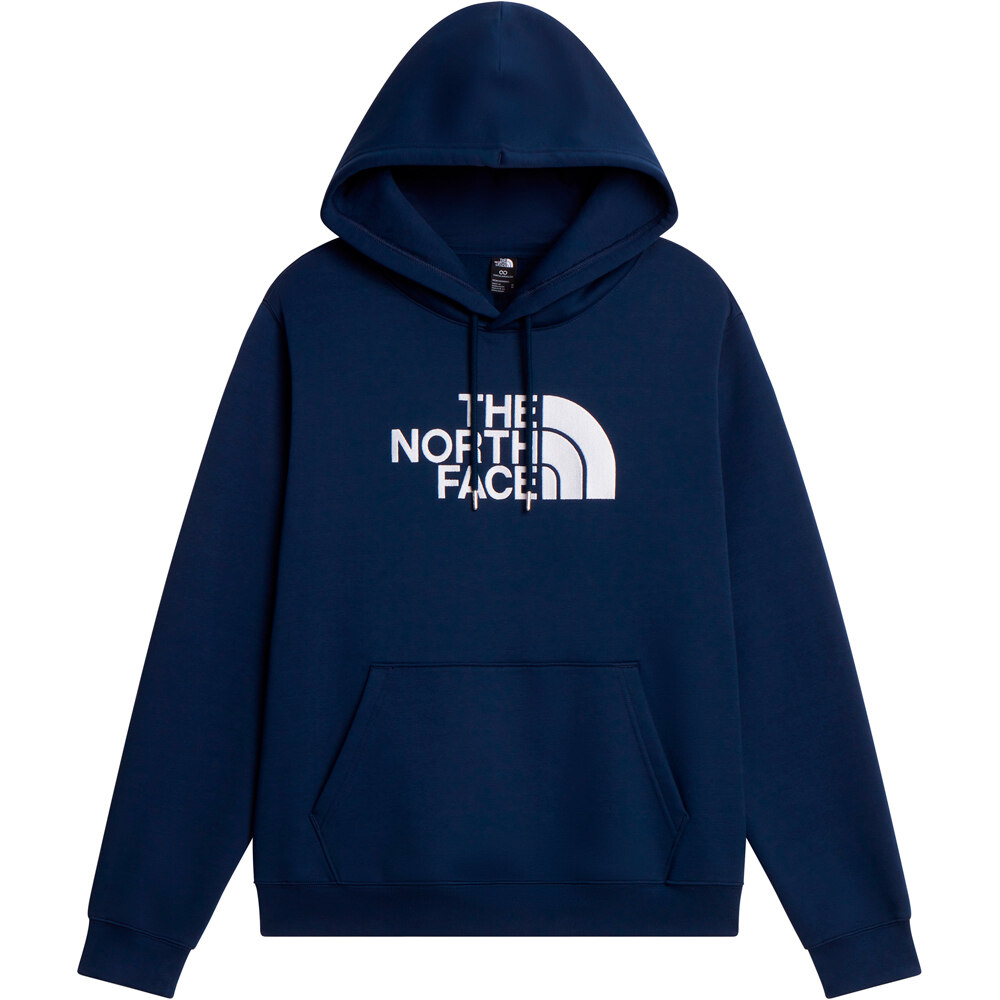 The North Face Sudaderas Montaña Hombre M TNF ESSENTIAL DREW PEAK REGULAR HOODIE vista detalle