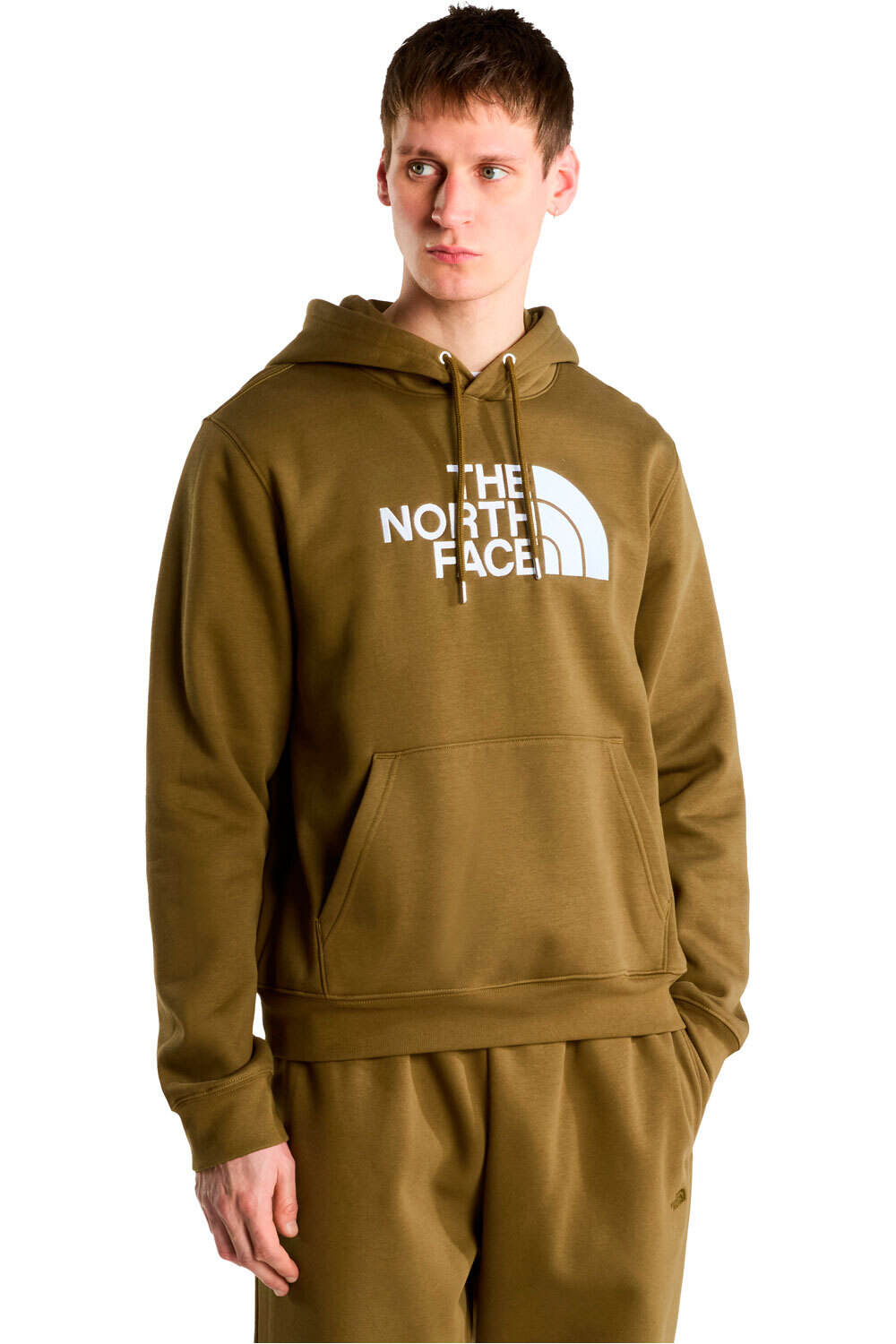 The North Face Sudaderas Montaña Hombre M TNF ESSENTIAL DREW PEAK REGULAR HOODIE vista frontal