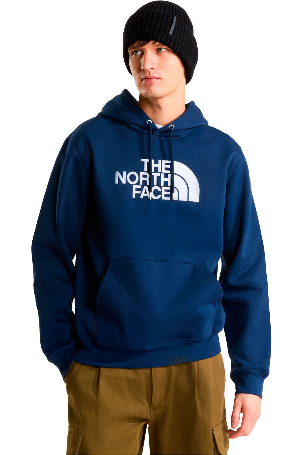 The North Face Sudaderas Montaña Hombre M TNF ESSENTIAL DREW PEAK REGULAR HOODIE vista frontal