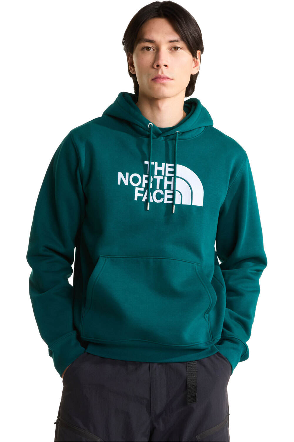 The North Face Sudaderas Montaña Hombre M TNF ESSENTIAL DREW PEAK REGULAR HOODIE vista frontal