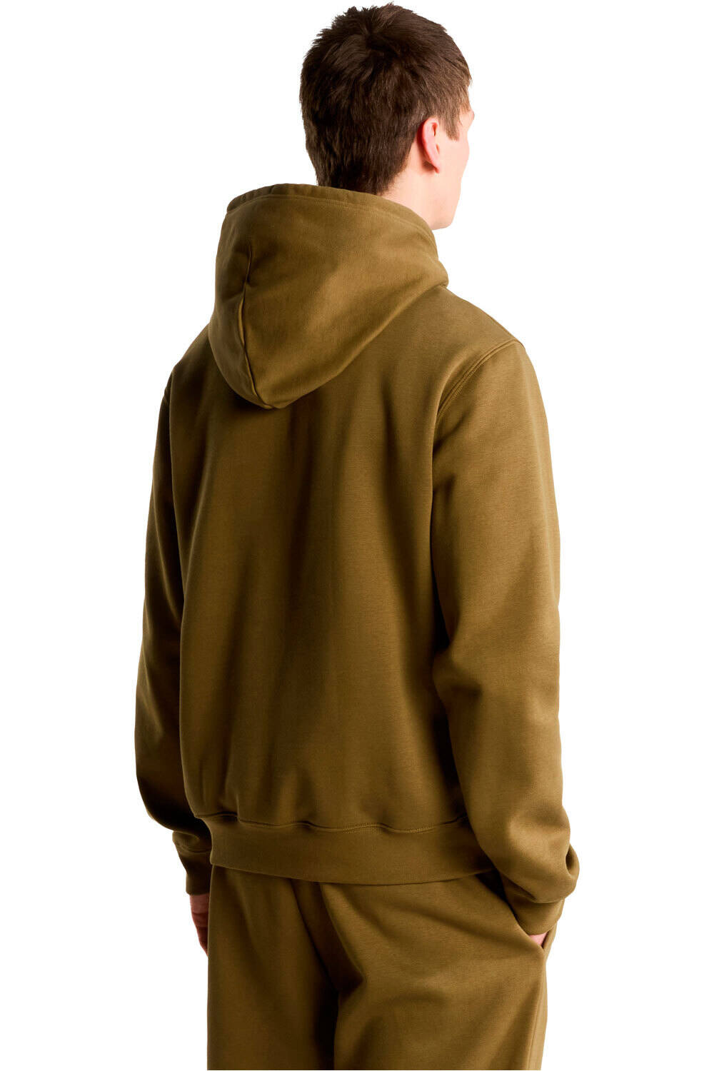 The North Face Sudaderas Montaña Hombre M TNF ESSENTIAL DREW PEAK REGULAR HOODIE vista trasera
