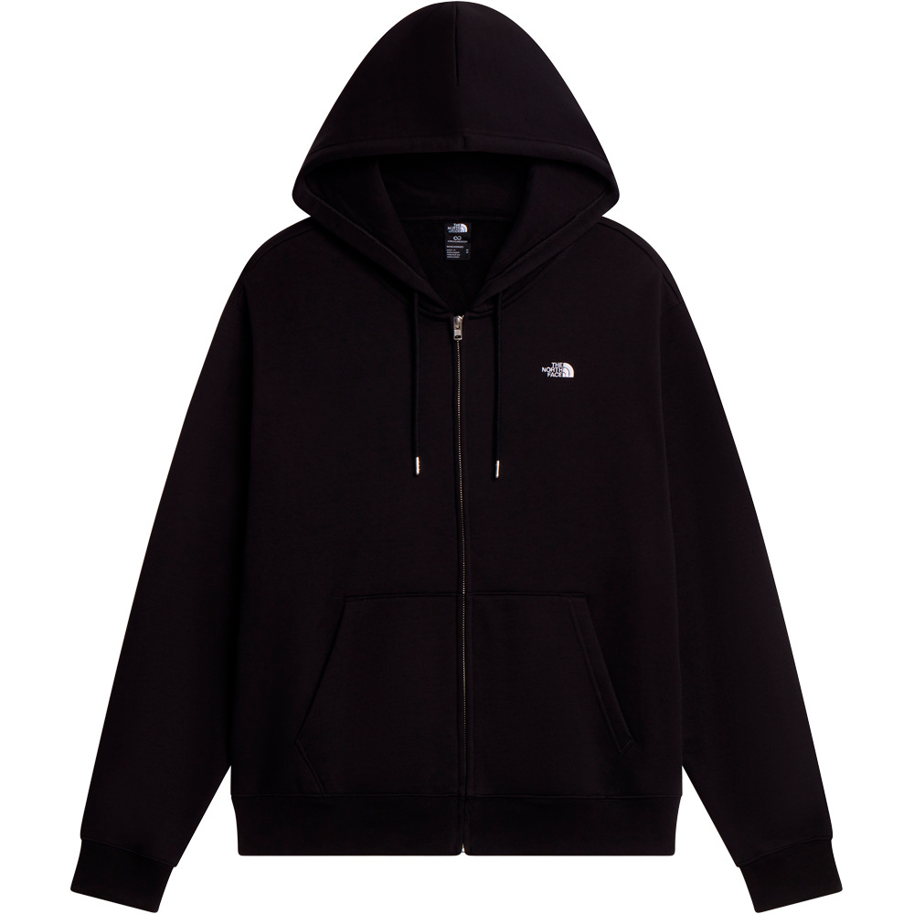 The North Face Sudaderas Montaña Hombre M TNF ESSENTIAL SIMPLE DOME RLX FULL ZIP 03