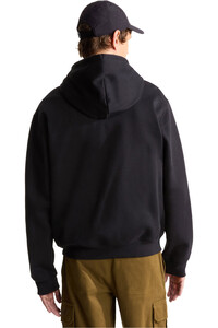 The North Face Sudaderas Montaña Hombre M TNF ESSENTIAL SIMPLE DOME RLX FULL ZIP vista trasera