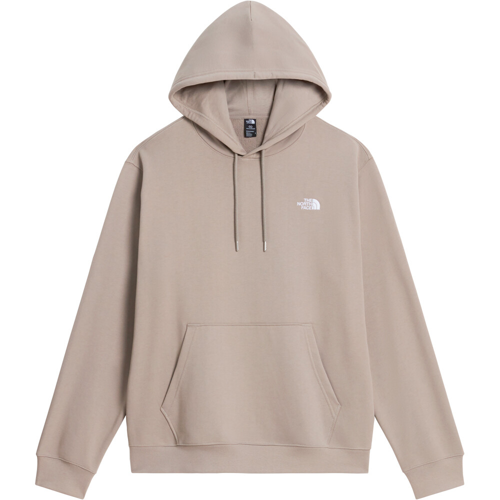 The North Face Sudaderas Montaña Hombre M TNF ESSENTIAL TERRY SIMPLE DOME RELAXE vista detalle