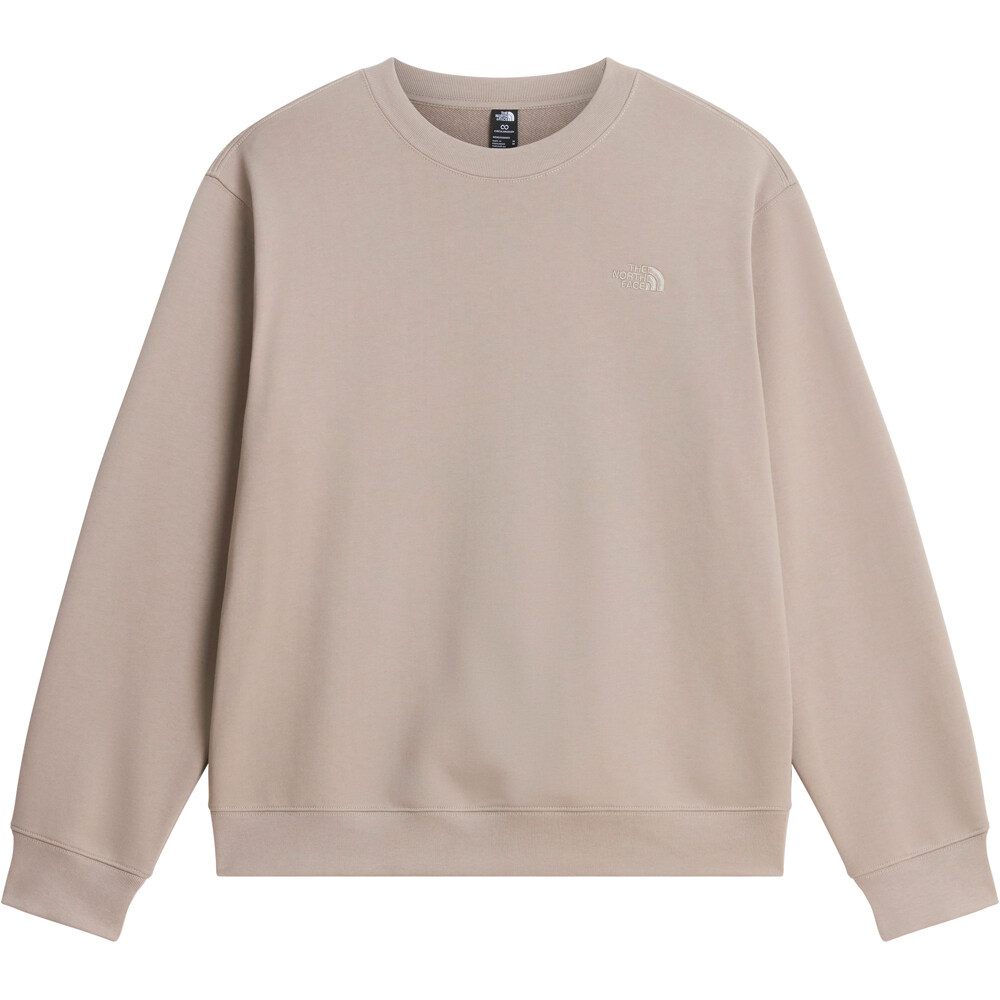 The North Face Sudaderas Montaña Hombre M TNF ESSENTIAL TERRY SIMPLE DOME RELAXE vista detalle