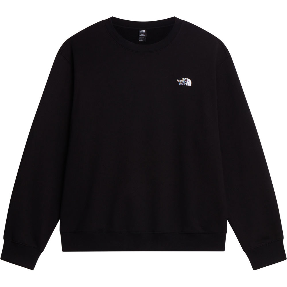 The North Face Sudaderas Montaña Hombre M TNF ESSENTIAL TERRY SIMPLE DOME RELAXE vista detalle