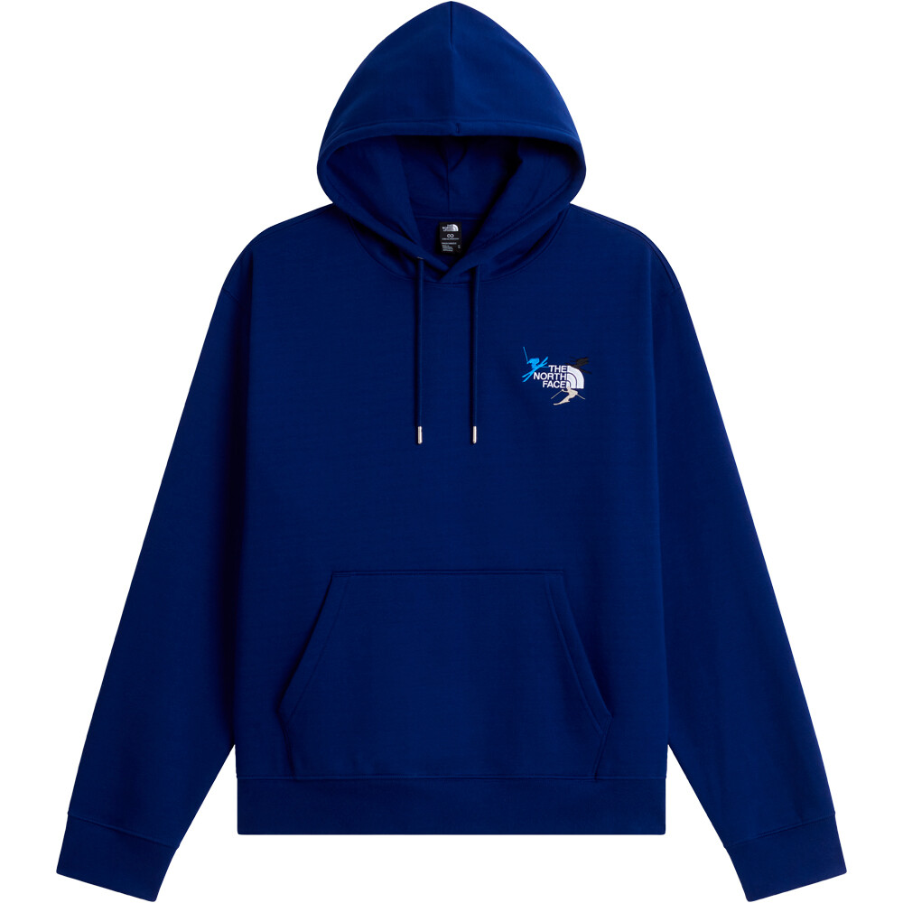 The North Face Sudaderas Montaña Hombre U OFF PISTE EMBRO RLX HOODIE-GRAPHIC vista detalle