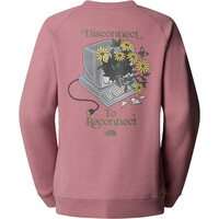 The North Face Sudaderas Montaña Mujer W CONNECT RELAXED CREW SWEATSHIRT-GRAPHI 03