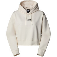 The North Face Sudaderas Montaña Mujer W ESSENTIAL CROP HOODIE vista detalle