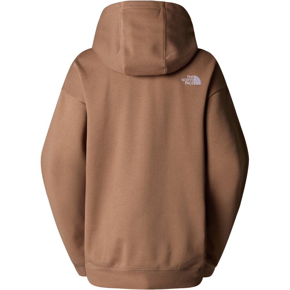 The North Face Sudaderas Montaña Mujer W ESSENTIAL OVERSIZE HOODIE 03