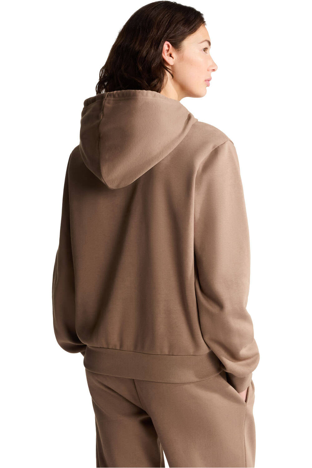 The North Face Sudaderas Montaña Mujer W EVOLUTION SIMPLE DOME REGULAR HOODIE vista trasera